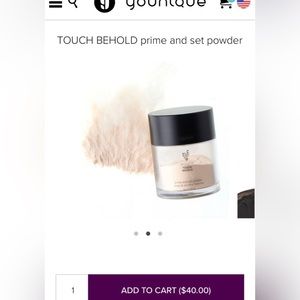 YOUNIQUE Prime and Set Powder NWT